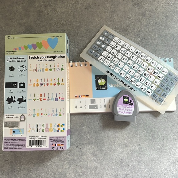 Stretch your imagination cricut cartridge - Picture 2 of 5